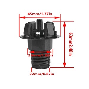 Mercedes-Benz Bumper <b>Buffer</b> <b>Pad</b> A0019981440 45mm X 63mm PP Replacement Part - Product Image 1