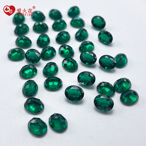 <span class=keywords><strong>Esmeralda</strong></span> Hidrotermal Suelta al por Mayor, <span class=keywords><strong>Esmeralda</strong></span> Cultivada en Laboratorio, Corte Ovalado, Verde Intenso, Colombia Zambia - Product Image 5