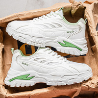 Chaussures décontractées pour hommes, style marche lente, en maille respirante, semelle épaisse, confortables, pour le quotidien, les loisirs et le sport, multicolores