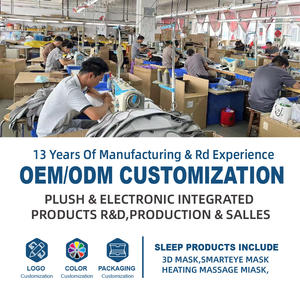 <span class=keywords><strong>Masque</strong></span> de <span class=keywords><strong>sommeil</strong></span> 3D pour enfants et adolescents, personnalisé en usine, <span class=keywords><strong>fantaisie</strong></span>, avec contour 3D, dessin animé, sangle élastique et logo brodé - Product Image 6