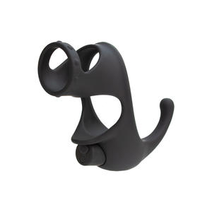 Anello di bloccaggio dello sperma telecomando con bloccaggio elettrico anello di spermatozoo stimolazione in Silicone coppie condividono anello vibrante - Product Image 2