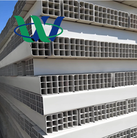 Tuyau en grille PVC pour fibre optique souterraine, 9 ou 4 trous, structure intégrée, durable, haute résistance, couleur personnalisée, fourni par l'usine