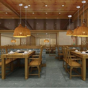 Rattan Pendant <b>Lights</b> Round <b>Led</b> <b>For</b> Living <b>Room</b> Bedroom Leisure Venues Zhongshan 8113 - Product Image 2