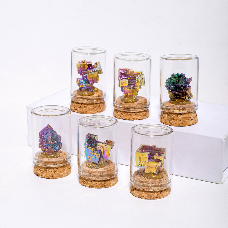 Wholesale Natural Bismuth Mineral Crystal Crafts