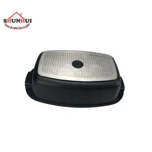 Moldes para Asar de 32 cm con Tapa Antigoteo, Molde para Asar de Aluminio Fundido de 12 Pulgadas - Product Image 4