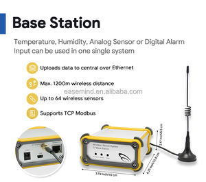 Estación base G7 con sensores inalámbricos impermeables para detección de temperatura - Product Image 5