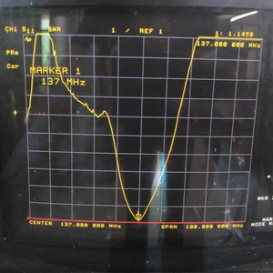 Antenne extérieure de station de base en fibre de verre et acier inoxydable BC100 134-174 MHz VHF 1,7 m 4,5 dBi pour répéteur radio - Product Image 5
