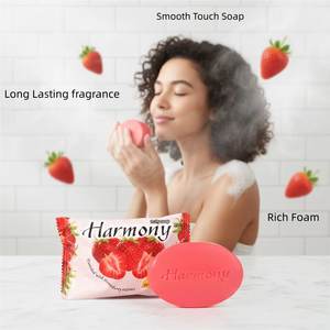 Jabón Sólido <span class=keywords><strong>Verde</strong></span> de 100g, Jabón Desechable para Baño con Ingredientes Químicos para Uso en Hoteles y Limpieza Básica - Product Image 3