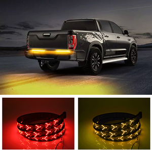 Nouvelles pièces automobiles, bande lumineuse LED pour pick-up, rouge jaune, hayon de camion, 12V, étanche, <span class=keywords><strong>clignotant</strong></span> - Product Image 6