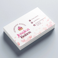 Cartes de visite personnalisées avec logo imprimé recto-verso, format carte de crédit, carton 350 g/m², texture, service de conception gratuit, invitations de mariage personnalisées
