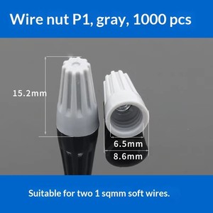 Connecteur de ligne haute tension, borne rapide P1, capuchon de câblage à sertir P2, certification d'exportation <span class=keywords><strong>HEAVYPOWER</strong></span>, électricien - Product Image 5