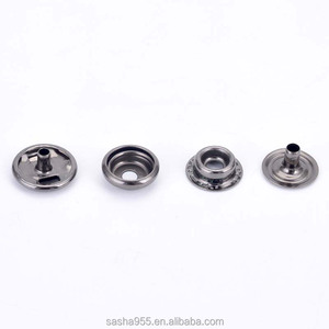 12.5mm 15mm Metal Snap <strong>Buttons</strong> Good Quality Iron Buckle for Clothing - Product Image 4