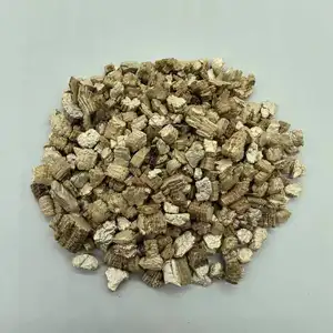 Agriculture de qualité industrielle de haute qualité Vermiculite vert foncé Feuille de vermiculite expansée Vermiculite à mouture moyenne