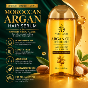 New Generation Moisture Lock Lightweight Softening Improve Frizz Hair Botanical Serum Moroccan Argan Oil Nourishing Hair Oil - Product Image 4