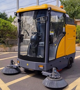 Công Nghiệp Kho Điện Đường Quét Chổi Quét Với Bàn Chải Cho Đường Phố Sử Dụng Cho Bụi Bộ Sưu Tập Sàn Quét - Product Image 6