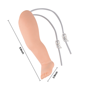 Trẻ sơ sinh chân <span class=keywords><strong>Simulator</strong></span> cho <span class=keywords><strong>IV</strong></span> và phlebotomy cannulation thực hành y tế khoa học sản phẩm - Product Image 4