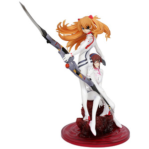 Nuevas figuras de anime OEM personalizadas de PVC de 26 cm, Pretty Soldier, juego de rol, dos chicas en postura de pie, <span class=keywords><strong>Asuka</strong></span> Langley Soryu, <span class=keywords><strong>Evangelion</strong></span> - Product Image 2