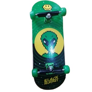 Custom Complete Fingerboard Set 5 Ply Canadian Maple Deck CNC Trucks Finger Skateboard Wholesale OEM - Product Image 1