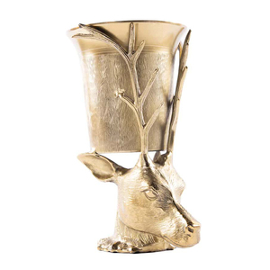 Barware Nightclub Party Decor Hot Selling Brass Wine Cooler Tub Best Selling Aluminium <b>Champagne</b> Ice <b>Bucket</b> with <b>Stands</b> - Product Image 5