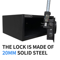 Weier xin 4mm dicker Stahl Smart Safe mit elektronischem Digital-und Zahlens chloss zur Aufbewahrung von Bargeld oder Uhren