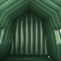 Tente de camping anti-moustiques à double étage, isolée thermiquement, gonflable, pour toutes les saisons, en vente