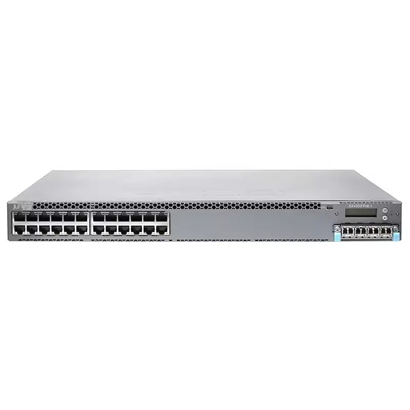 100% nuevos conmutadores Ethernet originales de Juniper Networks 100 10/1000/BaseT PoE + 4x1/10G SFP/SFP + en stock