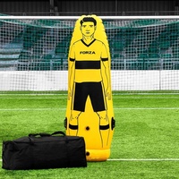 Mannequin gonflable de gardien de but de football professionnel en PVC de 0,6 mm, mannequin de football pour l'entraînement sportif
