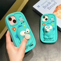 2024 nouveau 3D mignon dessin animé étui pour Huawei P60 Pro soufflant des bulles Silicone étui de téléphone intelligent pour Iphone 11 12 13 14 15 Pro Max