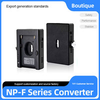 Plaque adaptateur de chargeur de batterie NP-F NPF avec port de charge Type-C, sortie DC12V/8.4V USB-A D-TAP pour accessoires d'appareil photo Sony