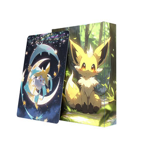 Impresión láser personalizada tarjeta pequeña <span class=keywords><strong>anime</strong></span> juego de cartas personalizado sobre el agua e impermeable a prueba de agua - Product Image 3