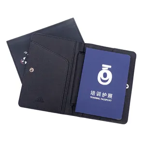 En stock – Étui de protection multifonctionnel pour passeport et documents en cuir PU imperméable Elanmei – Idéal pour les voyages aux États-Unis - Product Image 1