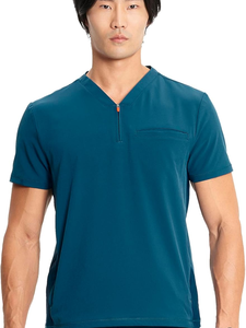 YF Nuevo Conjunto de Uniformes Quirúrgicos de Manga Corta de Secado Rápido con Detección de Agujas y Fusión Sin Costuras para Enfermeras Dentales, Médicos, Hombres, Mujeres, Hospital - Product Image 1
