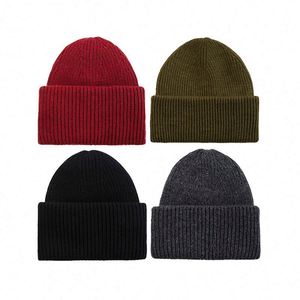 Knitted <b>Hats</b> Solid Color for Autumn <b>Winter</b> <b>Men</b> Short Head Cap Outdoor Warm Street Beanie Cap Women <b>Winter</b> <b>Hats</b> - Product Image 6
