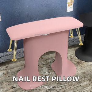 Nuevo diseño portátil profesional de moda manicura almohada de mano cojín de descanso de uñas Estación de escritorio técnicos de uñas - Product Image 3
