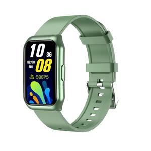 Bracelet intelligent H1 transfrontalier en silicone pour sports <span class=keywords><strong>de</strong></span> plein air avec suivi <span class=keywords><strong>de</strong></span> la fréquence cardiaque, <span class=keywords><strong>de</strong></span> l'oxygène sanguin, fonction d'appel et pour étudiants (compatible <span class=keywords><strong>téléphone</strong></span>) - Product Image 5