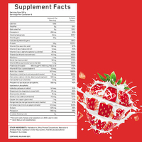 Poudre de protéines MASS puissante OEM, saveur fraise, complément énergétique, soutient la musculation, prise de masse rapide pour adultes