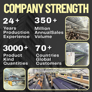 Polyester Rayon Spandex <span class=keywords><strong>Twill</strong></span> Dệt Vải 350GSM Nặng Căng Bền Trsp Thời Trang Dệt May Cho Phù Hợp Với Quần Áo Áo May Mặc - Product Image 4