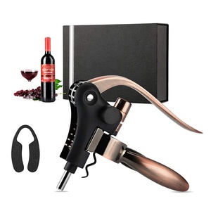 Tire-bouchon décapsuleur à levier de style coffret cadeau, tire-bouchon à vis premium pour le vin - Product Image 1