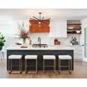 Best selling free sample customized modular high gloss kitchen cabinets