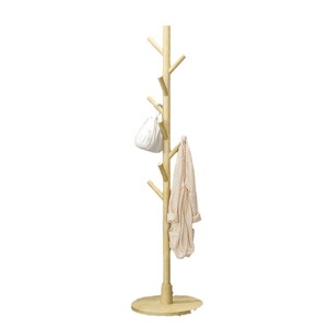 Perchero de pie de diseño minimalista moderno con forma de árbol, estable para dormitorio, uso doméstico, para colgar ropa y bolsos - Product Image 5