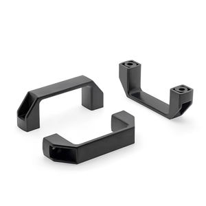 プラスチック製ドアハンドル90MM/120MM/180MM黒ナイロンハンドルAP = 90プロ製造プロモーション価格 - Product Image 1