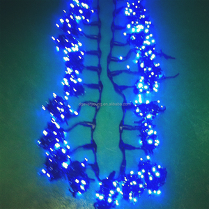 Bleu étanche IP 67 câble en caoutchouc projet professionnel Commercial extérieur 230v Led noël jardin <span class=keywords><strong>guirlande</strong></span> décoration extérieure - Product Image 1