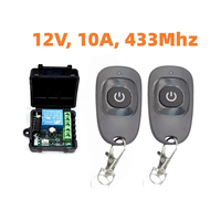 Mini récepteur 433Mhz DC 12V, module récepteur universel, télécommande sans fil, émetteur RF 433 Mhz, télécommande