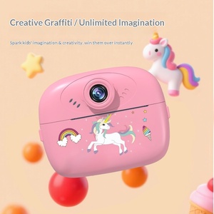 Appareil photo instantané pour enfants, garçons et filles, avec écran LCD de 2,4 pouces, <span class=keywords><strong>jeu</strong></span> vidéo, longue autonomie de la batterie, selfie, OEM ODM, vente en gros, cadeau - Product Image 4