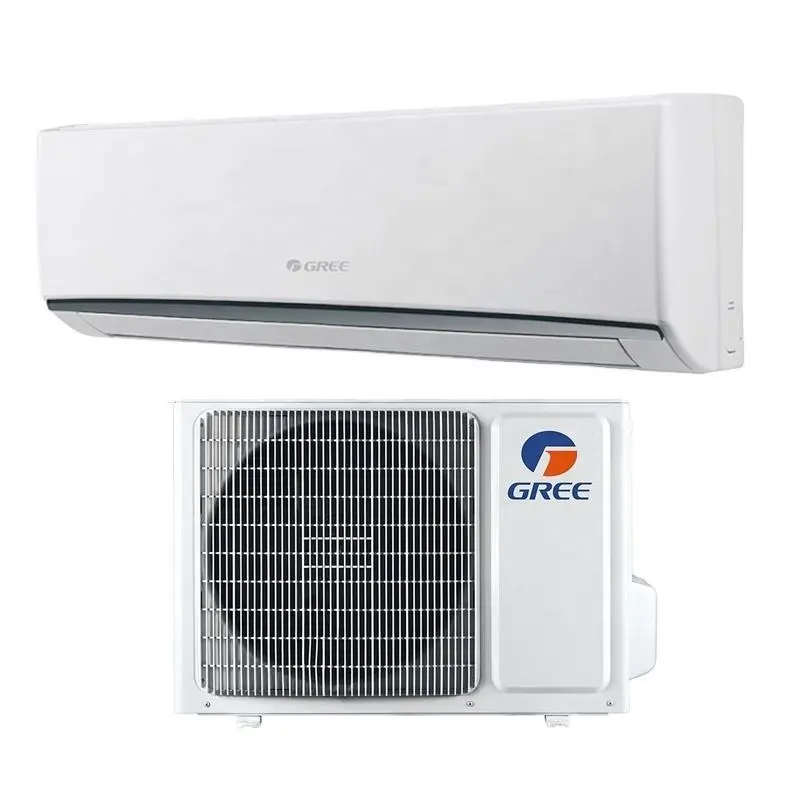 Ar Condicionado inteligente montado na parede 18000BTU Gree Unidade de refrigeração tipo split com Refrigerante DC Power R410A