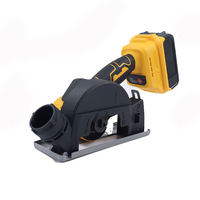 Meuleuse d'angle de polissage de coupe sans fil 20V avec moteur extérieur sans balais Mini meuleuse d'angle compacte à double usage de 3 ou 4 pouces