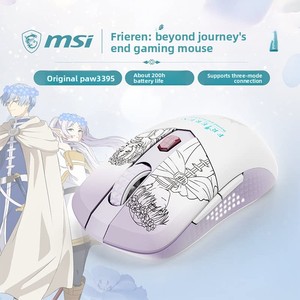 Ensemble clavier et souris mécaniques sans fil <span class=keywords><strong>MSI</strong></span> X Frieren RGB, combo gaming tri-mode à touches interchangeables à chaud - Product Image 2