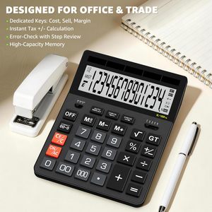 Calculatrice de bureau multifonctionnelle de haute qualité 14 chiffres pour la comptabilité - Product Image 4