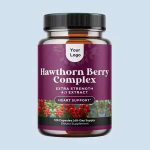 OEM Özel Etiketli Alıç Çiçeği ve Yaprağı Kompleksi Alıç Ekstresi Jelibonları Yetişkinler İçin Sindirimi ve Kalp Sağlığını Destekler - Product Image 1