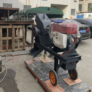 Nueva trituradora de martillo diésel portátil pequeña, Molino de Piedra para trituración de minerales en minería con componentes centrales, engranaje de cojinete de Motor - Product Image 3